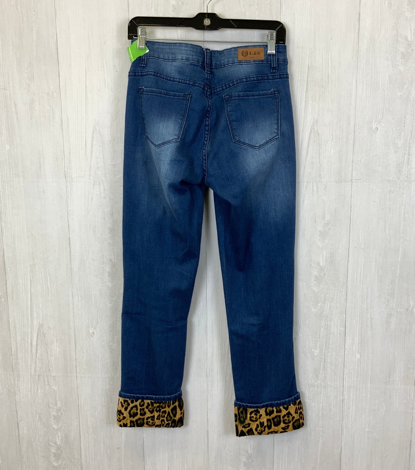 Jeans Cropped By Clothes Mentor In Blue Denim, Size: 6