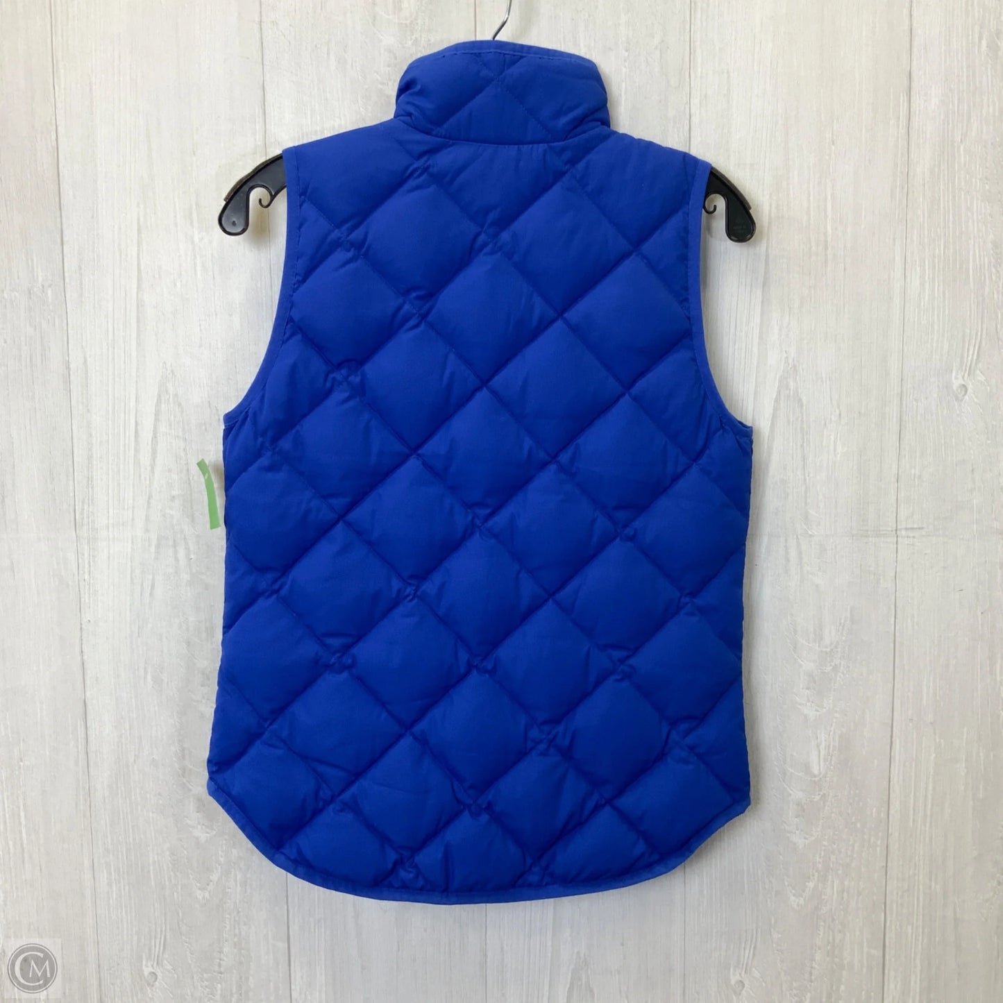 Vest Puffer & Quilted By J. Crew In Blue, Size: Xxs