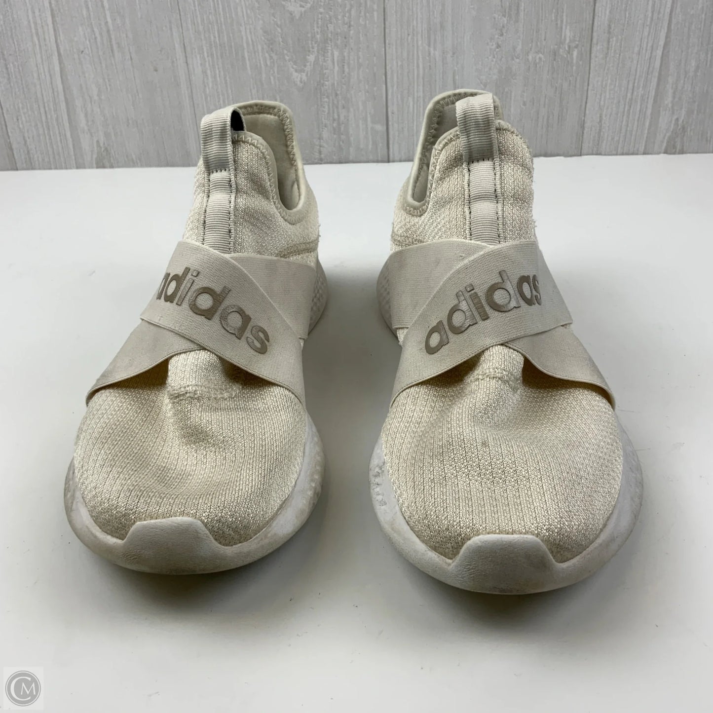 Shoes Athletic By Adidas In Beige, Size: 10