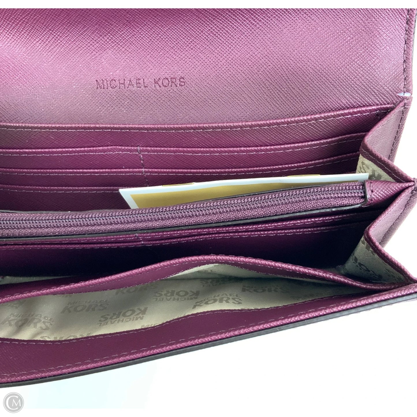 Wallet Leather By Michael By Michael Kors, Size: Large