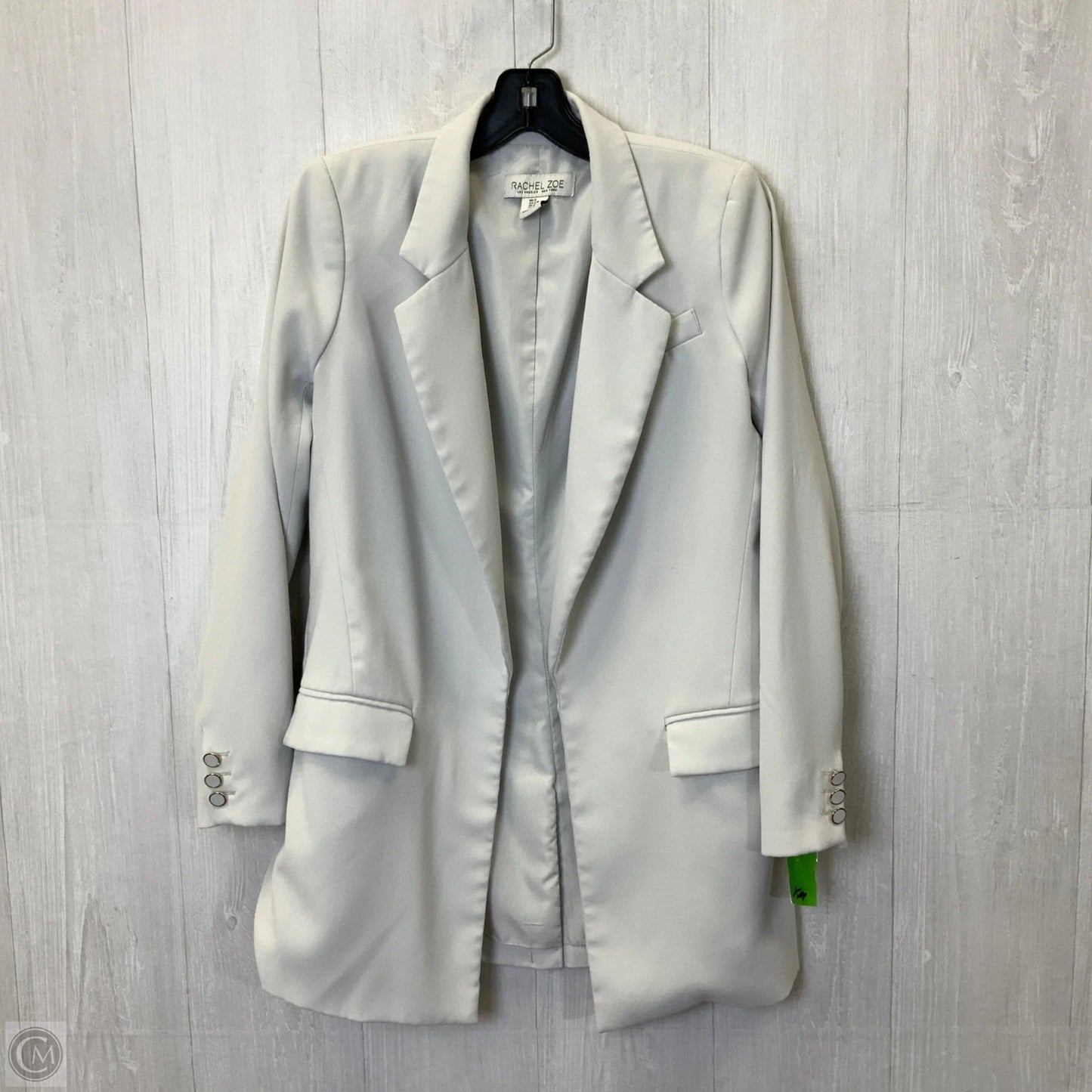Blazer By Rachel Zoe In Grey, Size: S