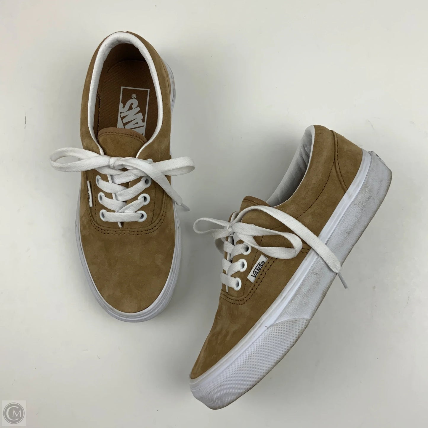 Shoes Sneakers By Vans In Tan, Size: 5