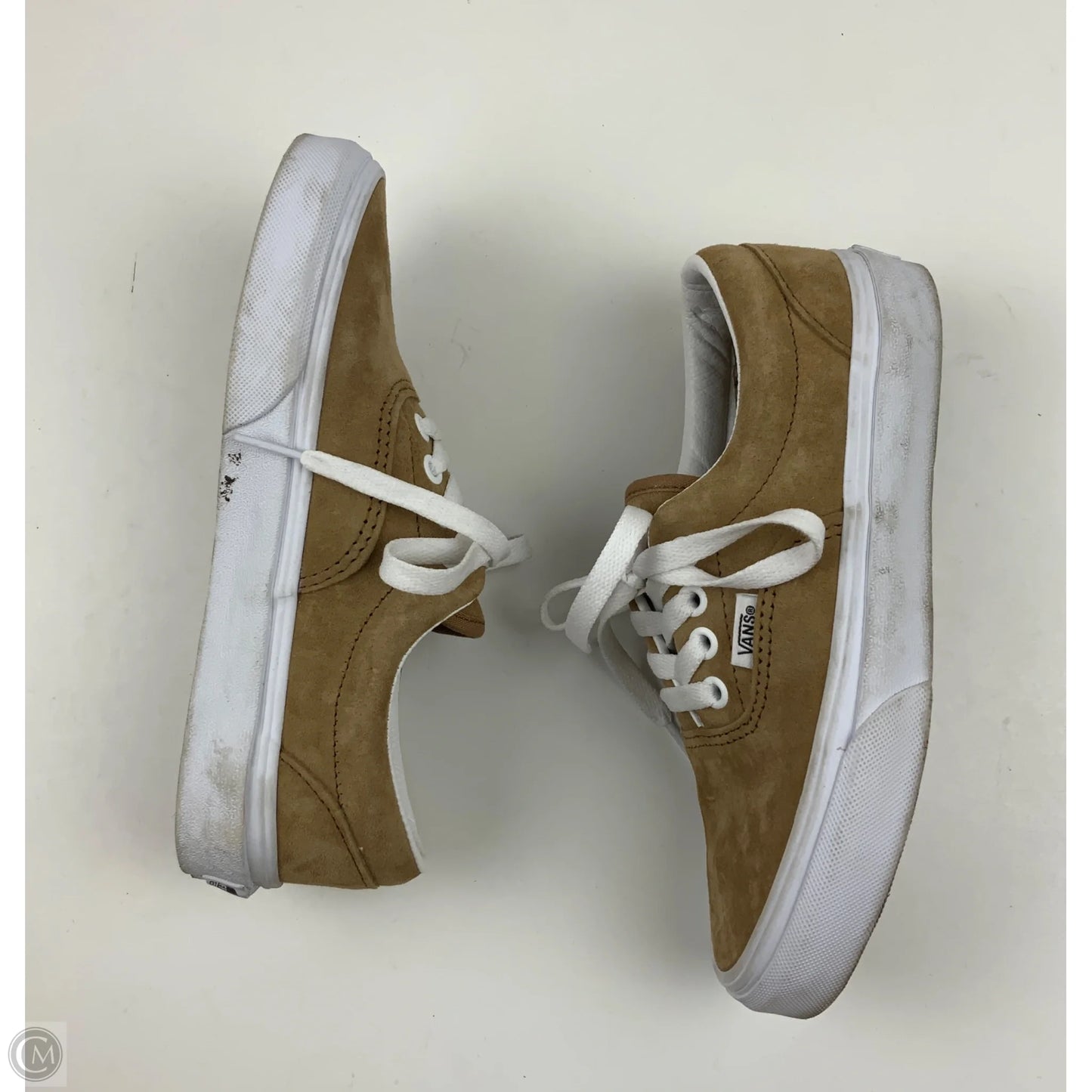 Shoes Sneakers By Vans In Tan, Size: 5