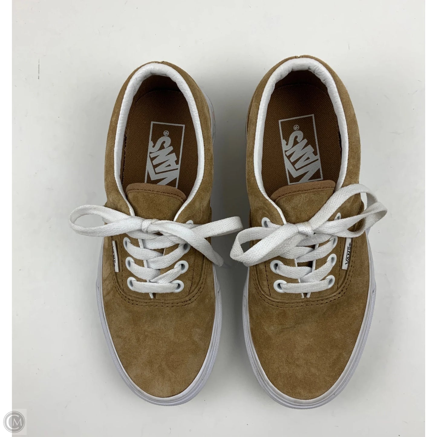 Shoes Sneakers By Vans In Tan, Size: 5