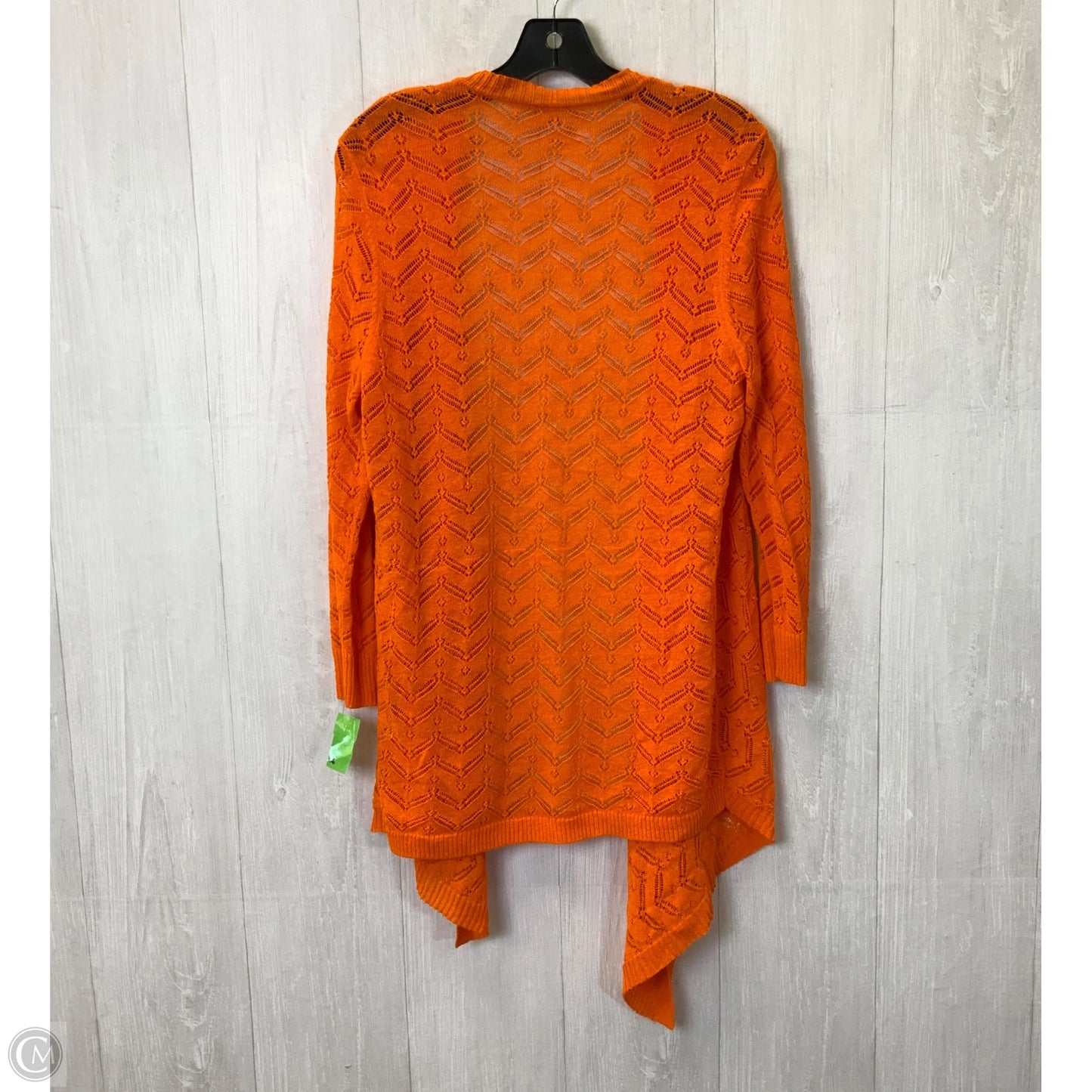 Cardigan By Chicos In Orange, Size: M