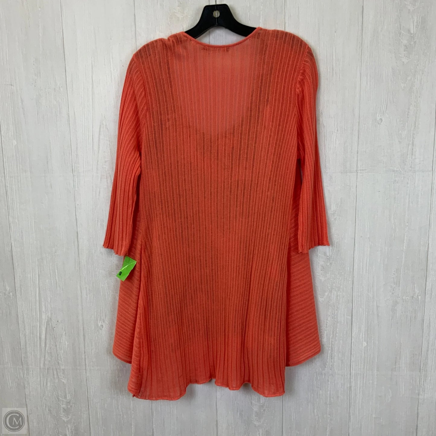 Sweater 2pc By Nic + Zoe In Orange & Tan, Size: L