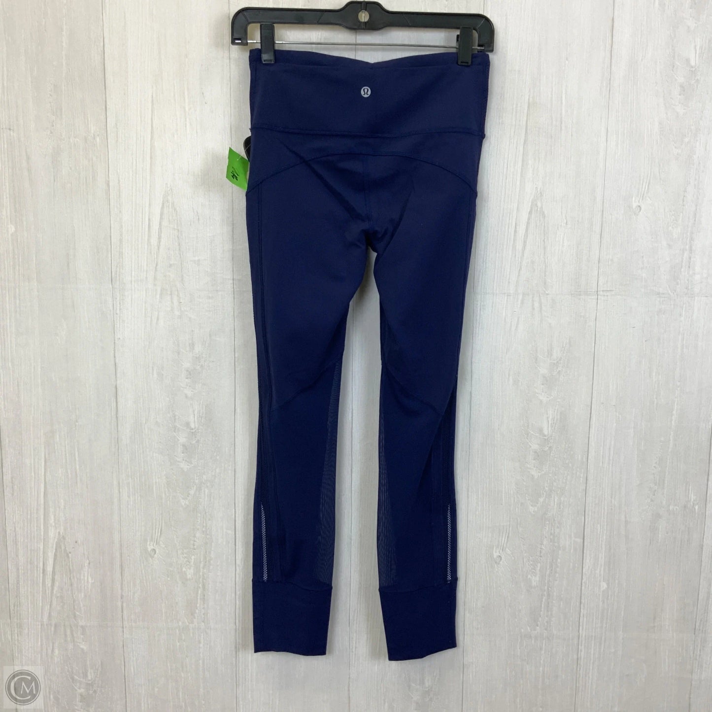 Athletic Leggings By Lululemon In Navy, Size: 4