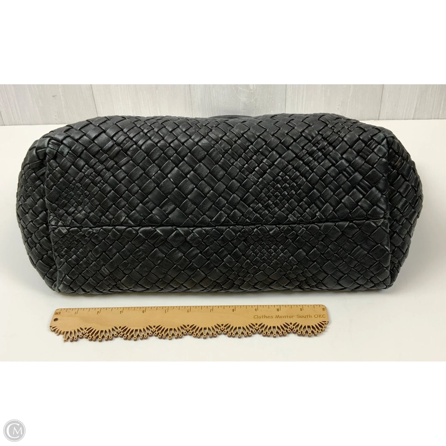 Handbag Leather By Falor Size: Large