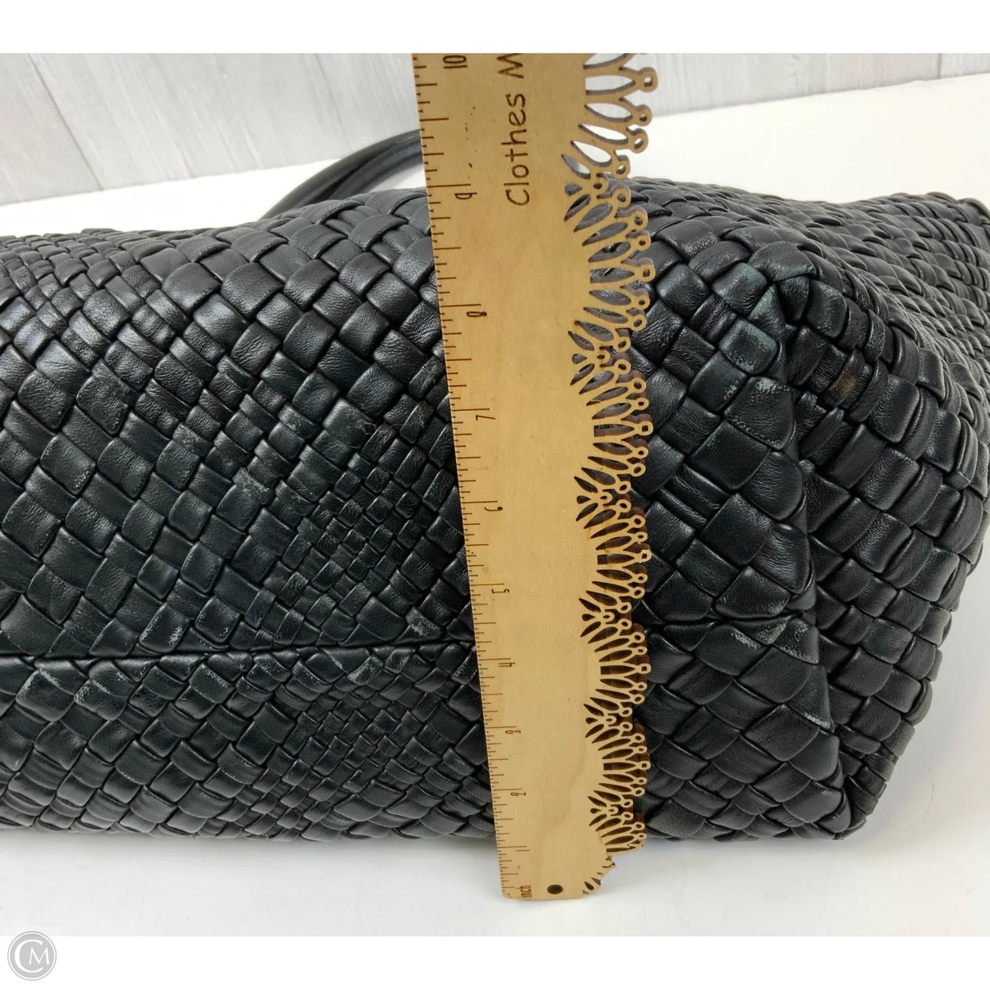 Handbag Leather By Falor Size: Large