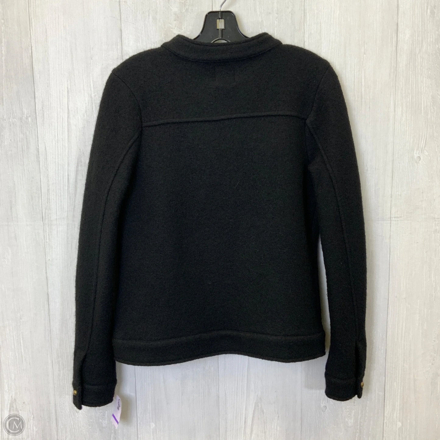 Jacket Fleece By Gap In Black, Size: Xs