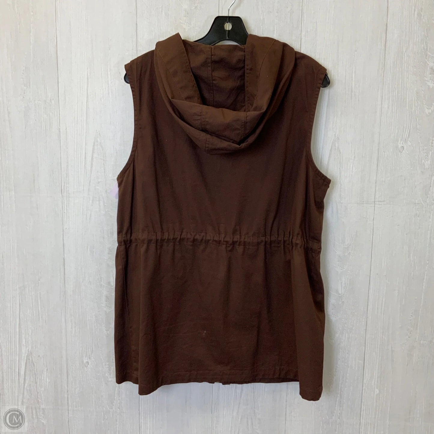 Vest Other By Zenana Outfitters In Brown, Size: L