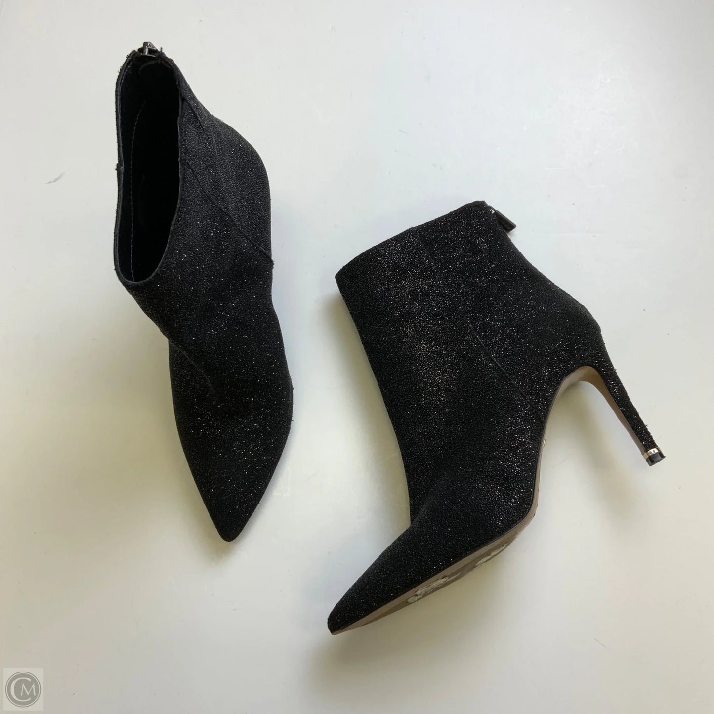 Boots Ankle Heels By Kenneth Cole In Black, Size: 9.5