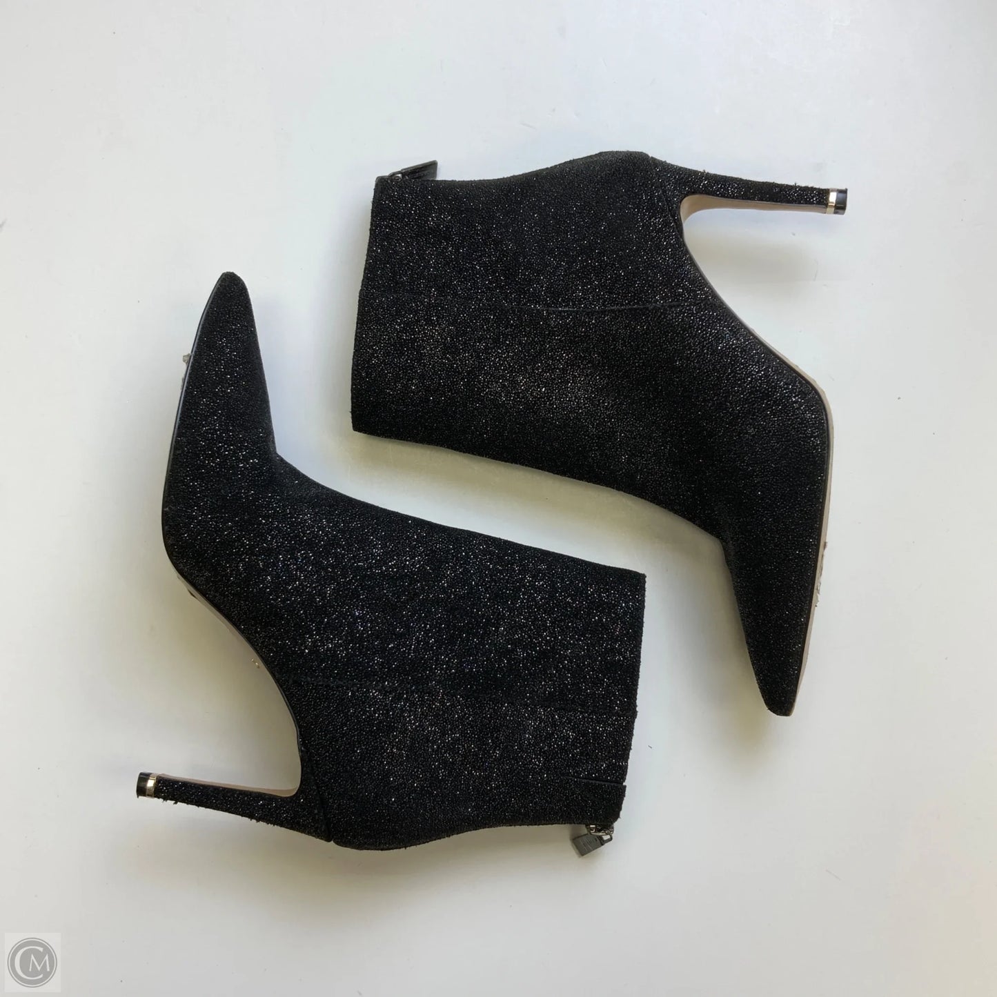 Boots Ankle Heels By Kenneth Cole In Black, Size: 9.5