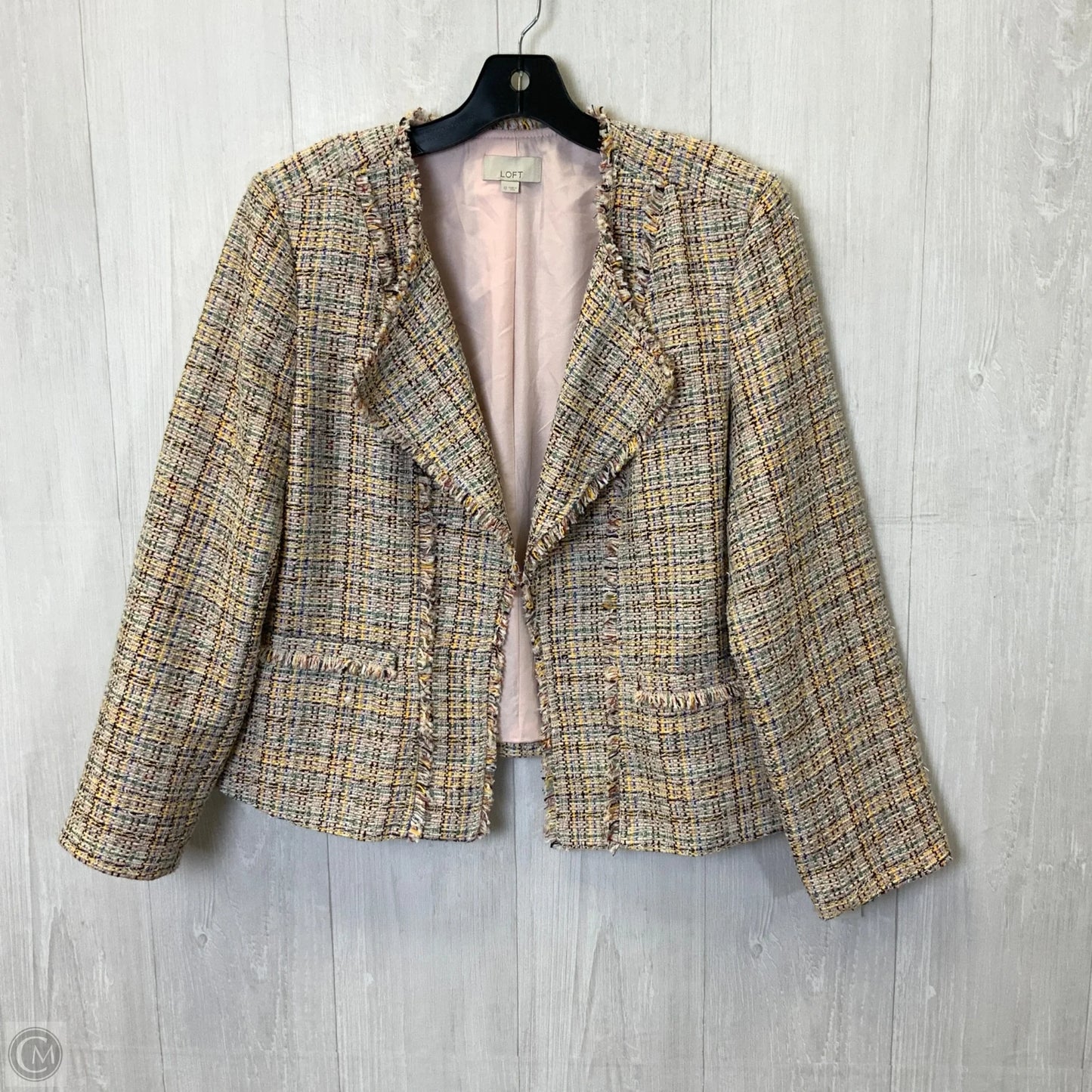 Blazer By Loft In Multi-colored, Size: L