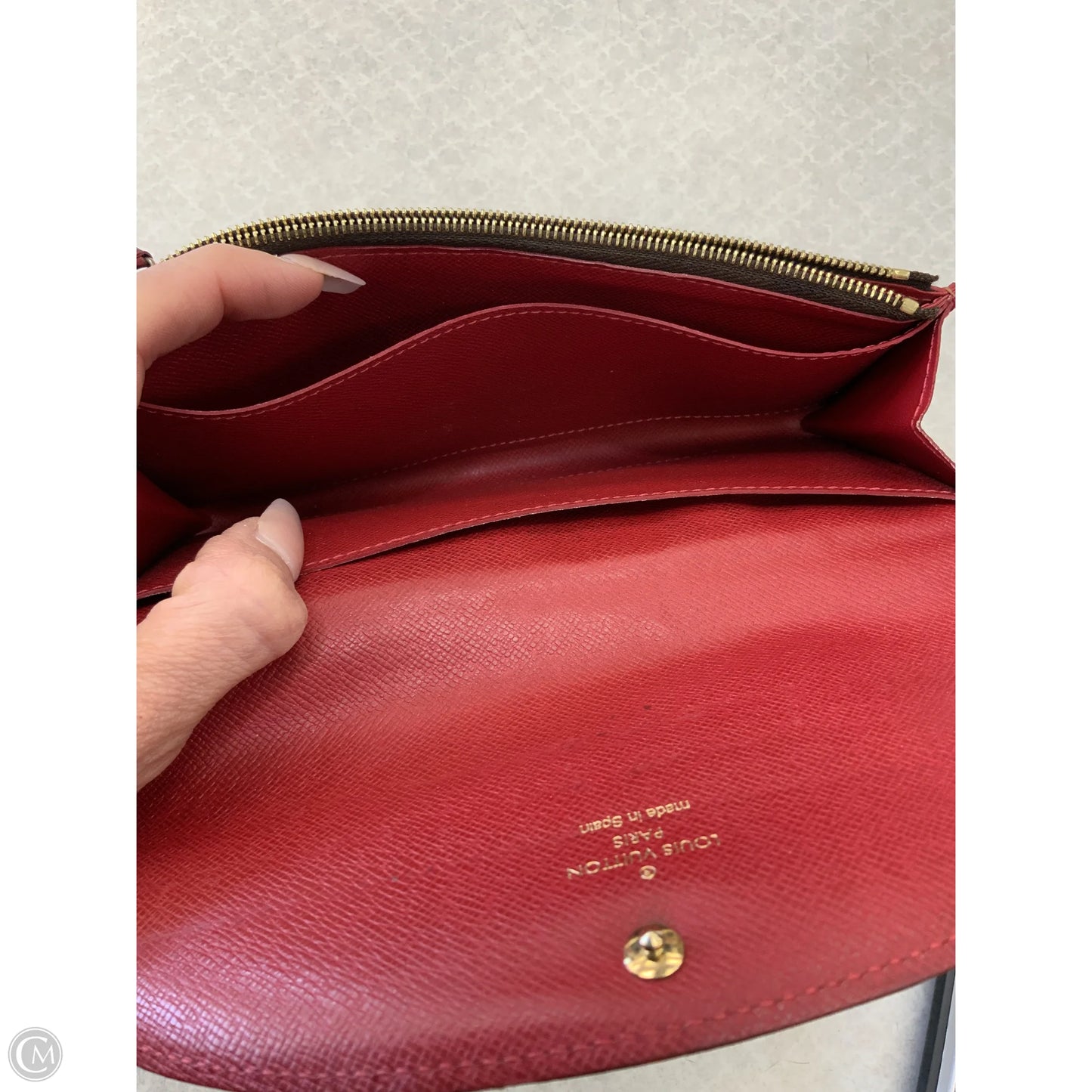 Wallet Luxury Designer By Louis Vuitton, Size: Medium