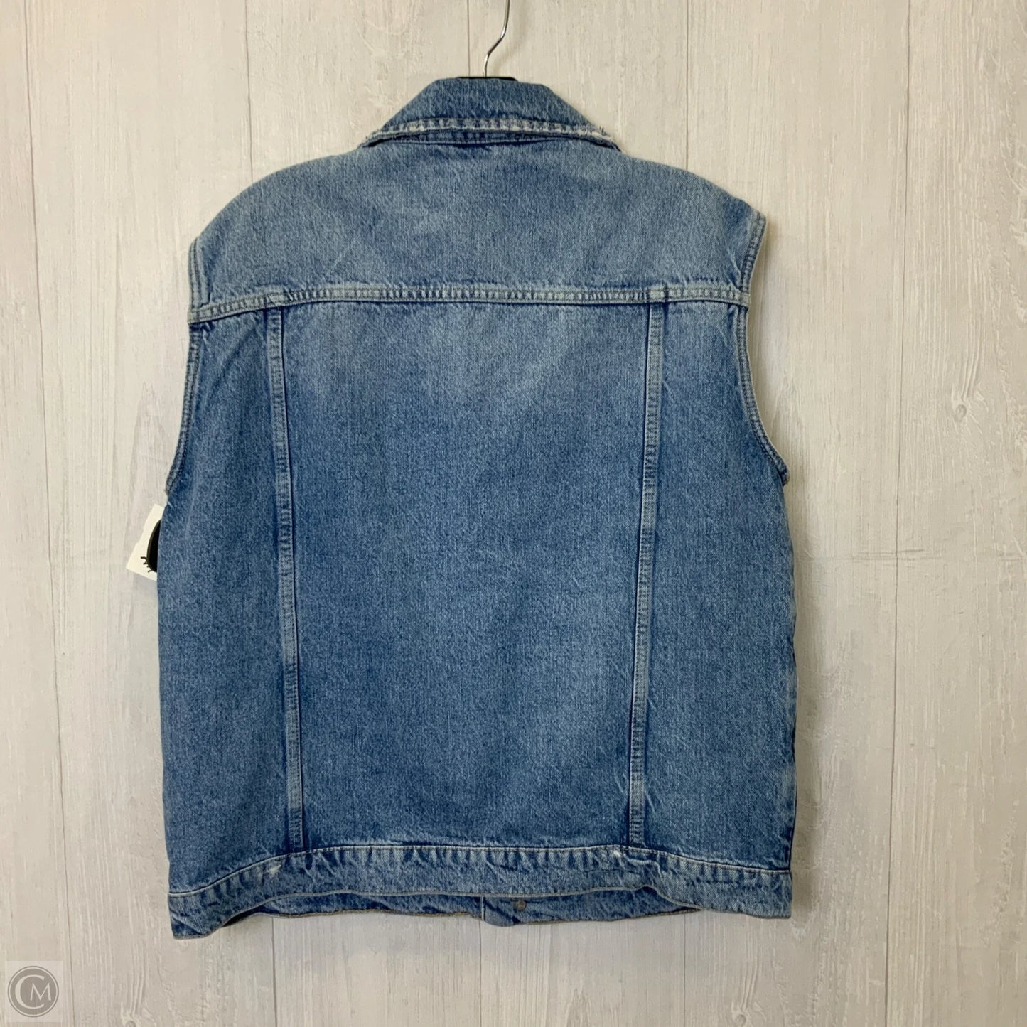 Vest Other By Pilcro In Blue Denim, Size: S