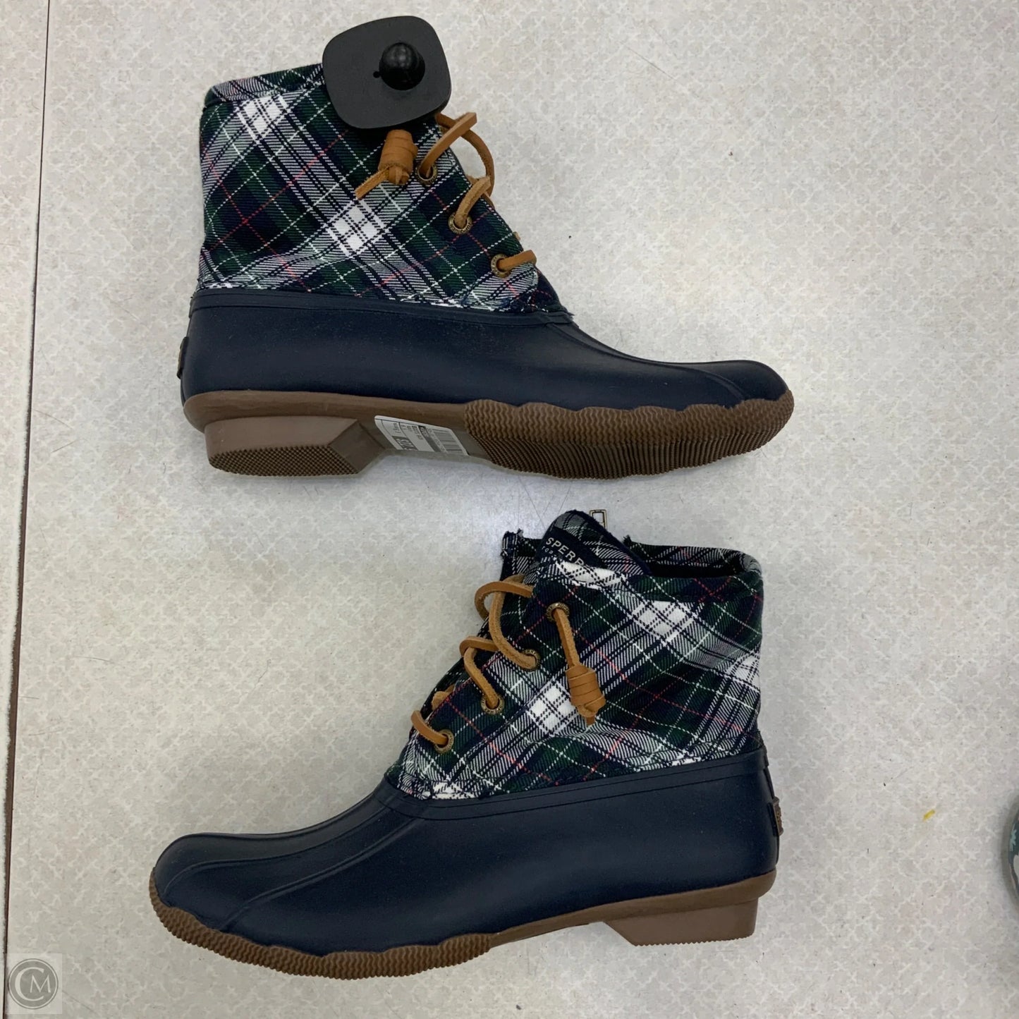 Boots Rain By Sperry In Navy, Size: 6.5