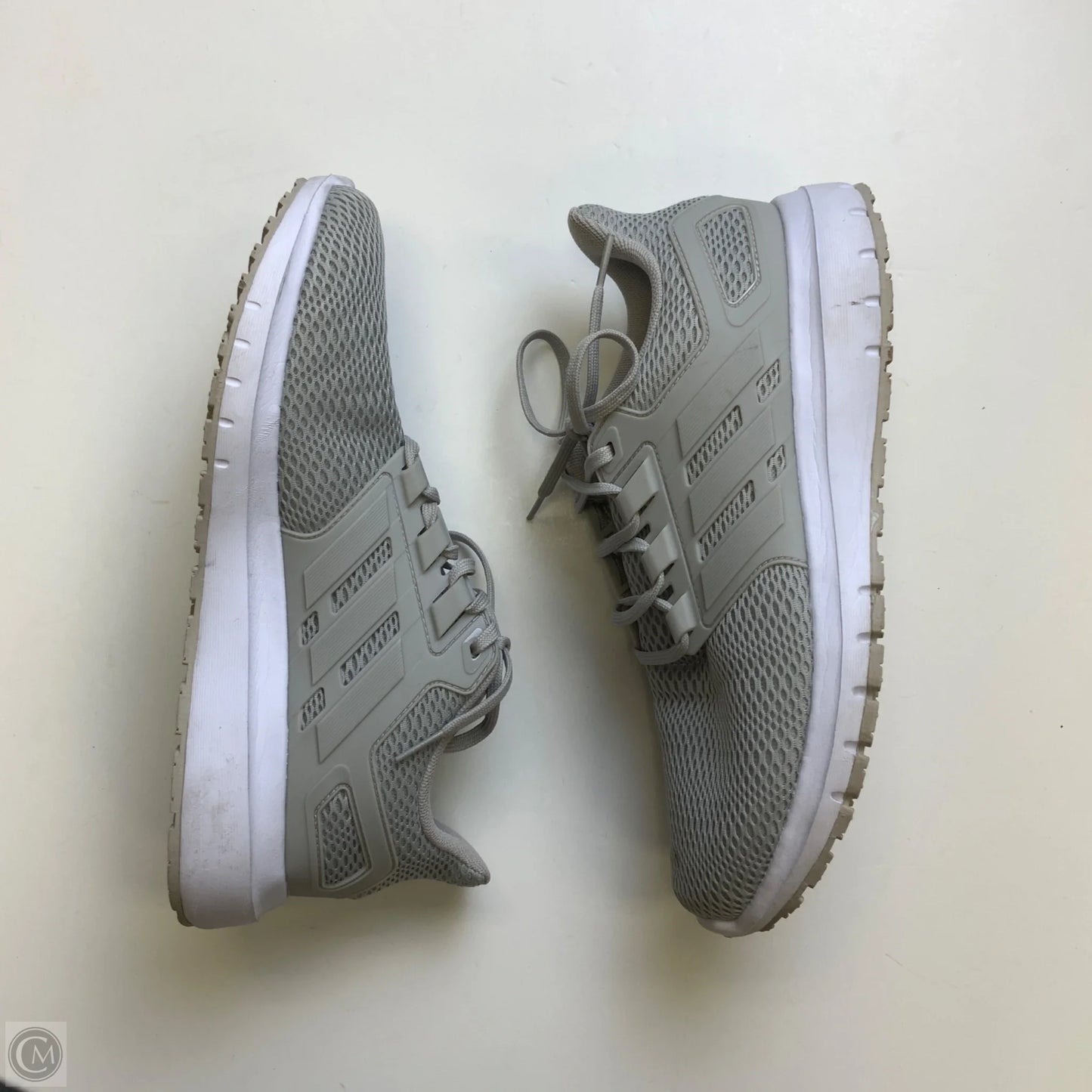 Shoes Athletic By Adidas In Grey, Size: 10