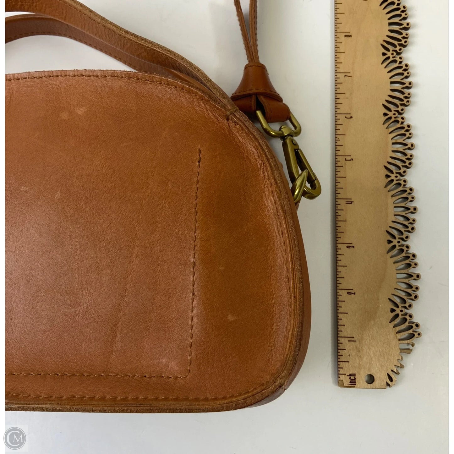 Crossbody Leather By Madewell, Size: Small