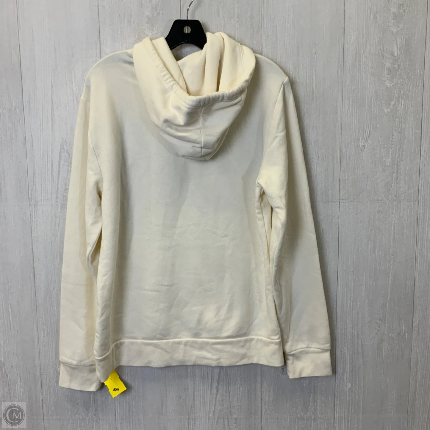 Sweatshirt Hoodie By Old Navy In Cream, Size: M