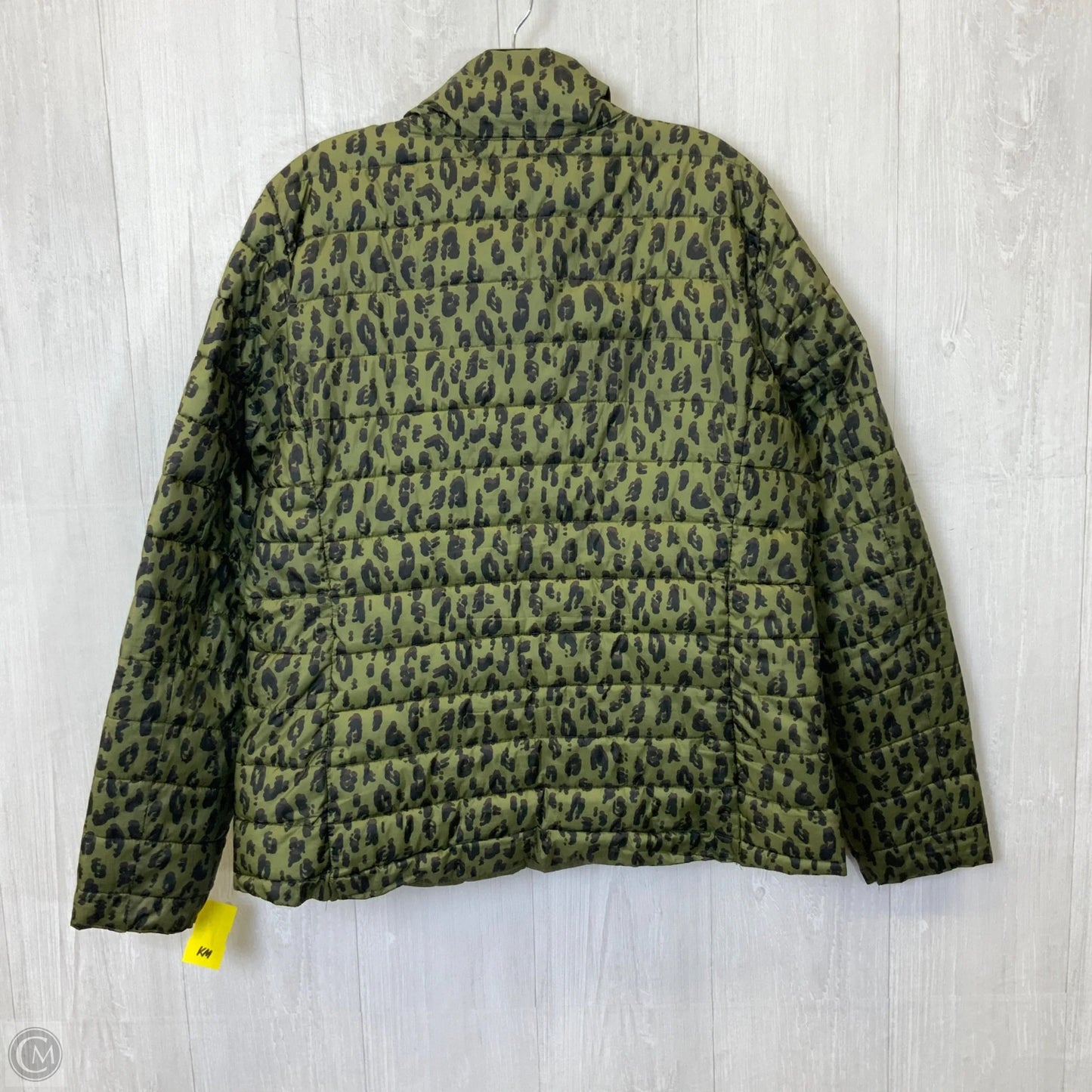 Jacket Puffer & Quilted By Old Navy In Green, Size: L