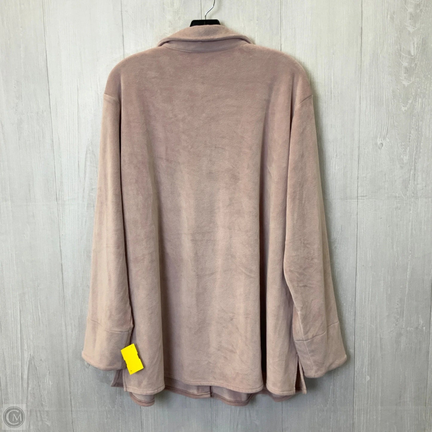 Jacket Shirt By Soft Surroundings In Purple, Size: 1x