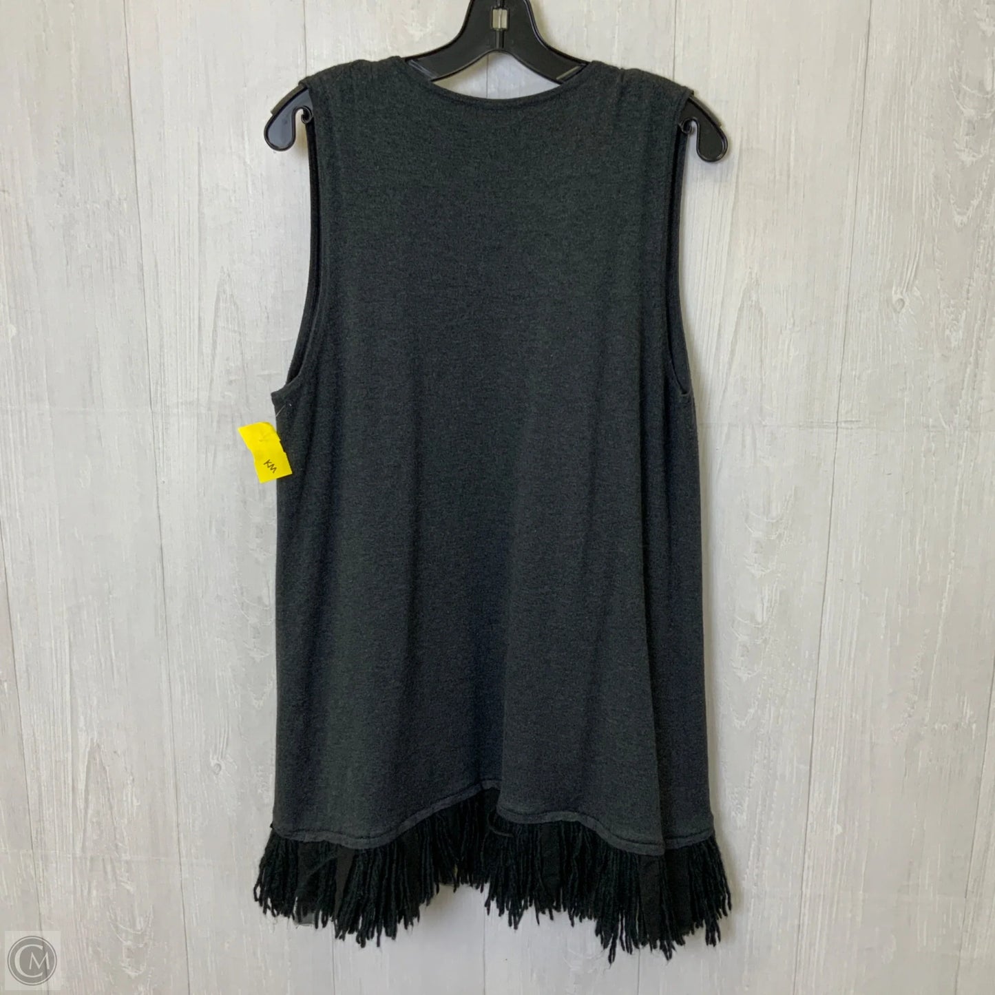 Vest Other By Clothes Mentor In Grey, Size: S