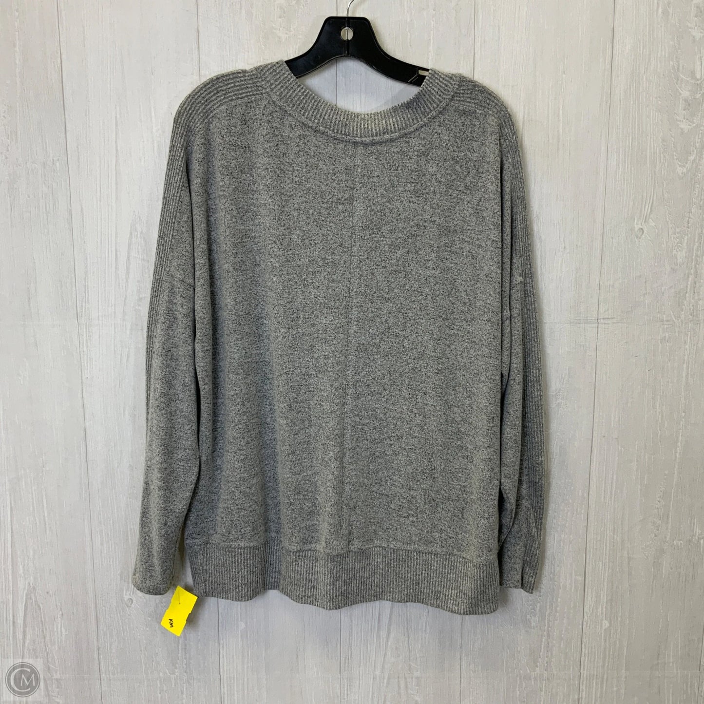 Top Long Sleeve By Buffalo David Bitton In Grey, Size: L