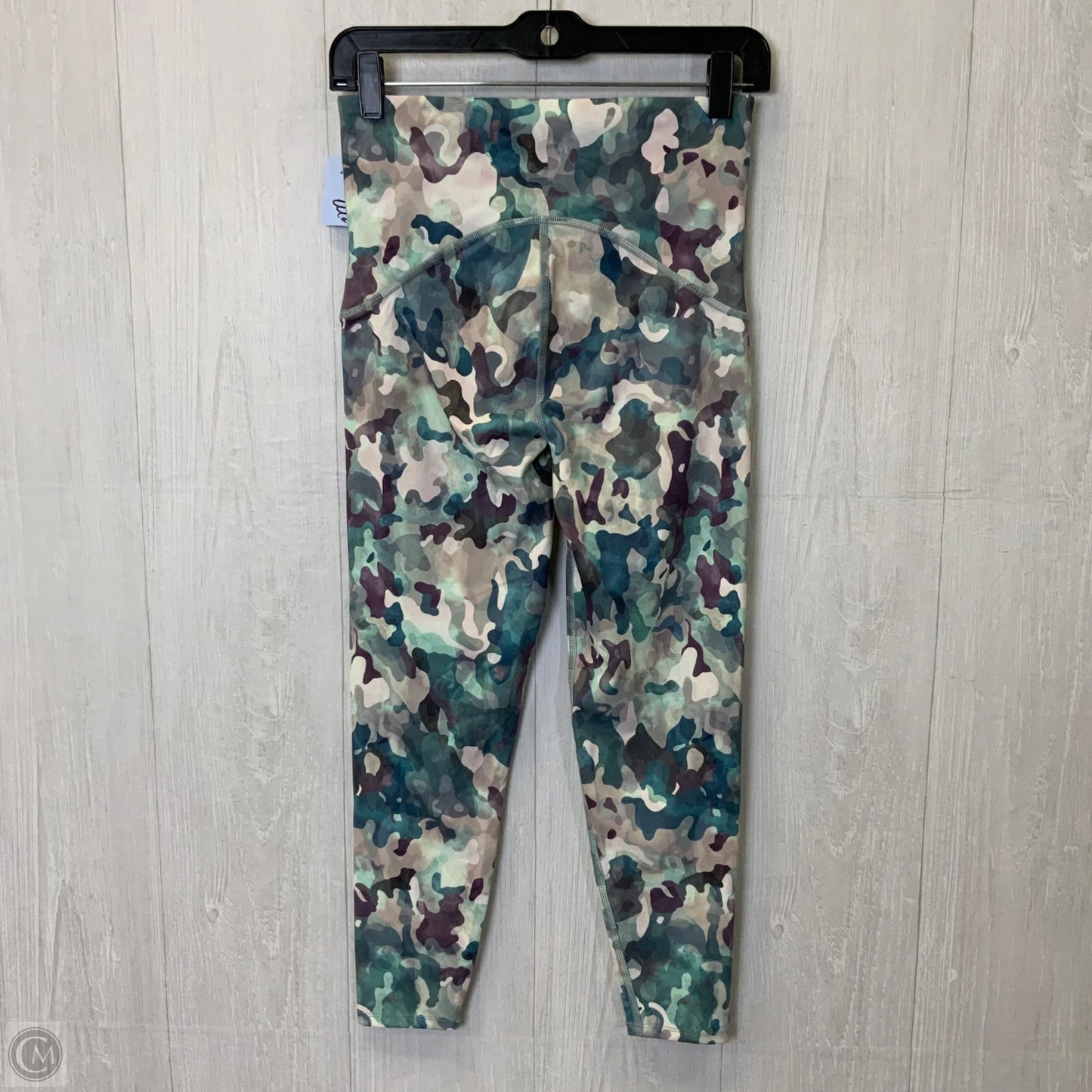 Athletic Leggings By Spanx In Teal, Size: M