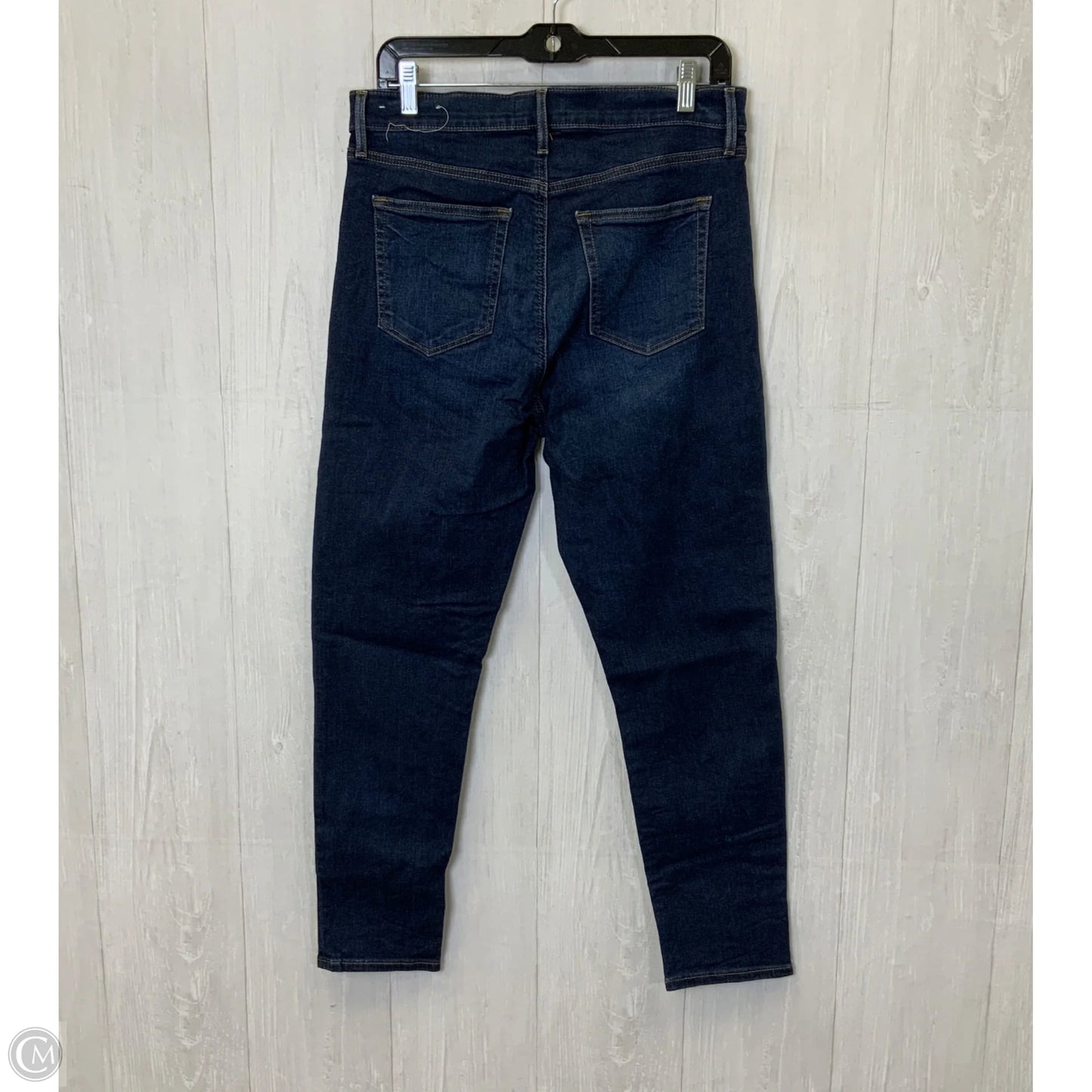 Jeans Skinny By Loft In Blue Denim, Size: 10