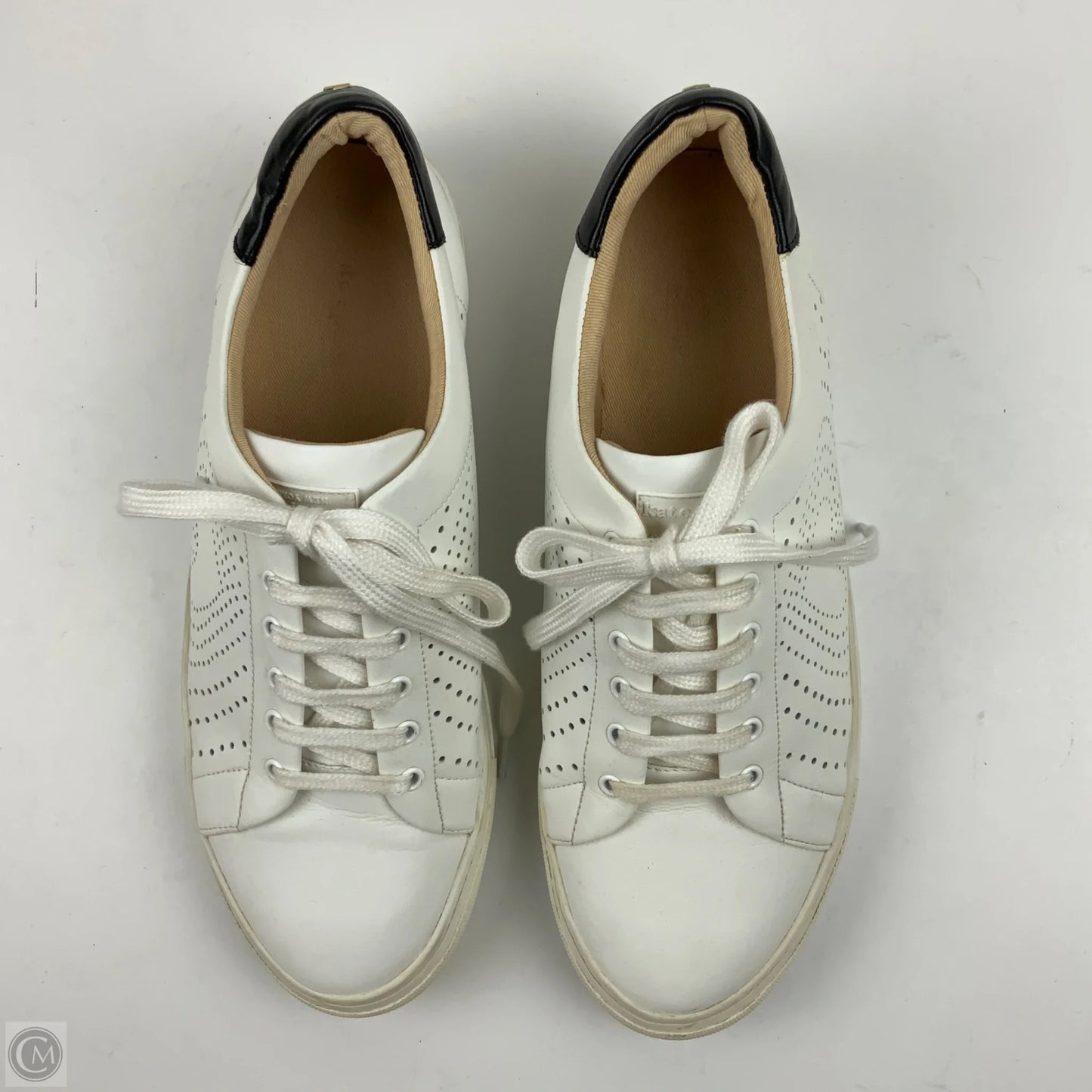 Shoes Sneakers By Kate Spade In White, Size: 9
