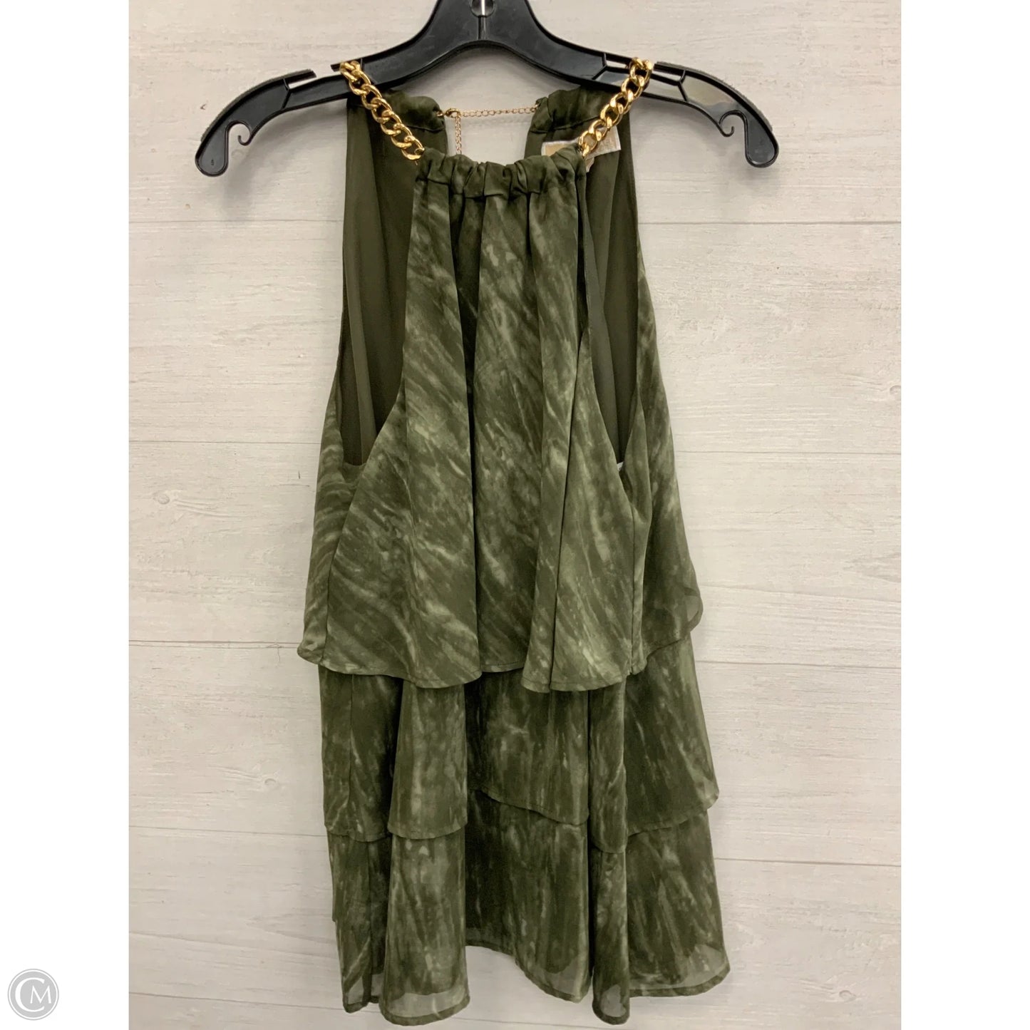 Top Sleeveless By Michael By Michael Kors In Green, Size: L