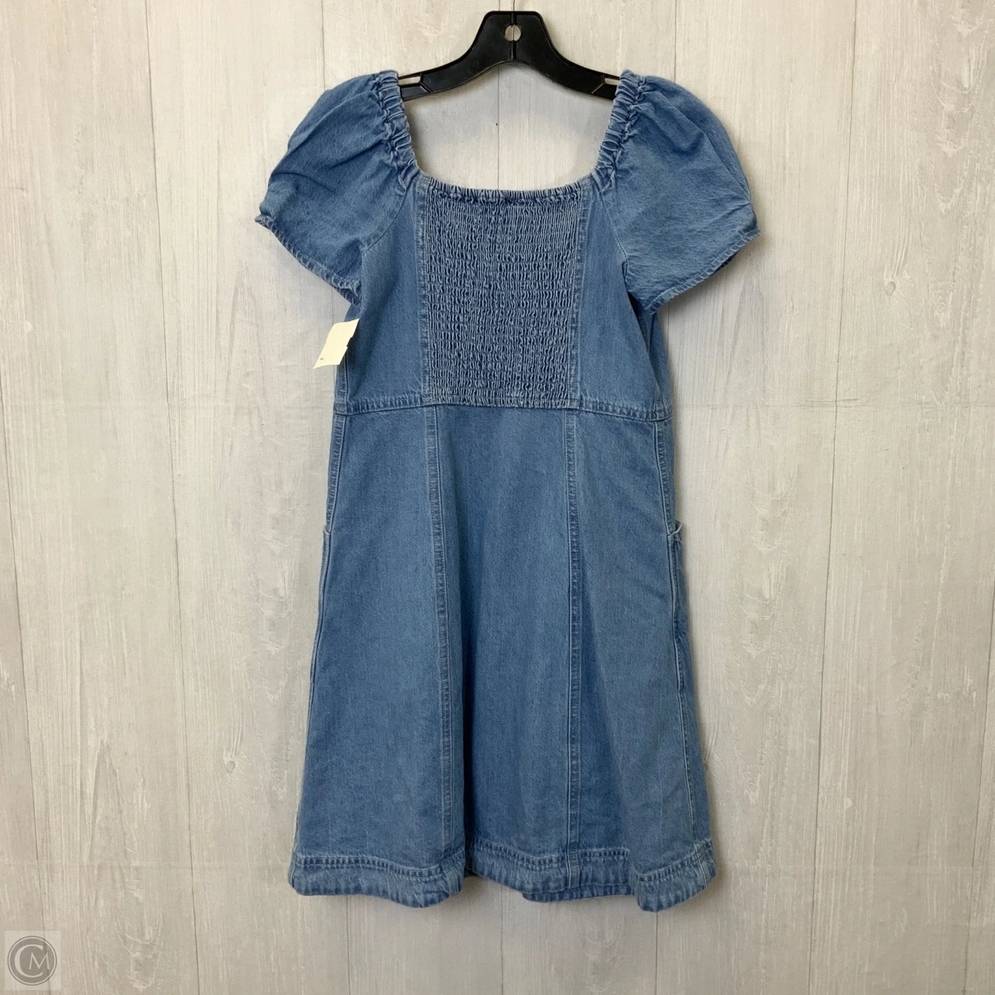 Dress Casual Short By Madewell In Blue Denim, Size: Xs