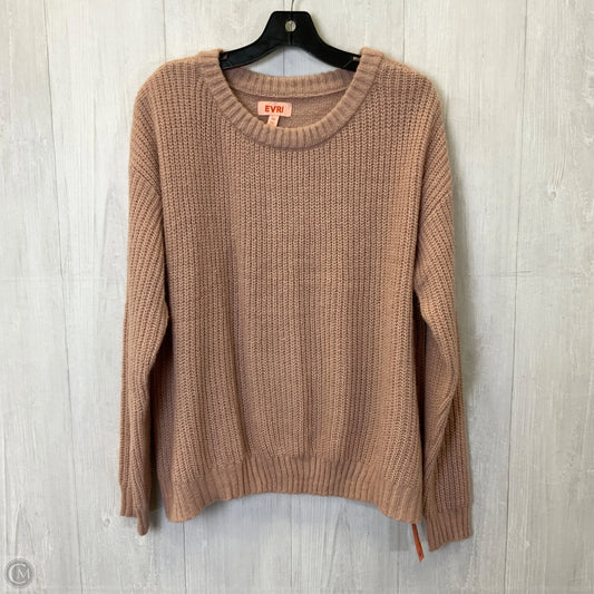 Sweater By Evri In Pink, Size: 1x