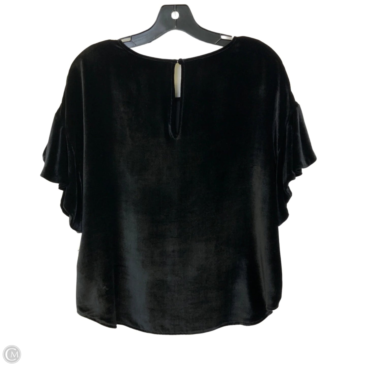 Top Short Sleeve By Adriano Goldschmied In Black, Size: S