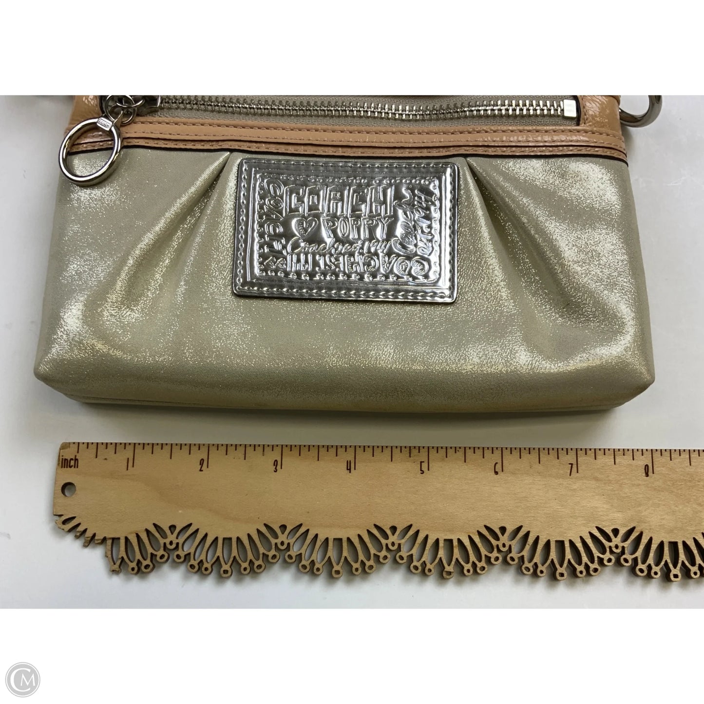 Wristlet Designer By Coach, Size: Medium