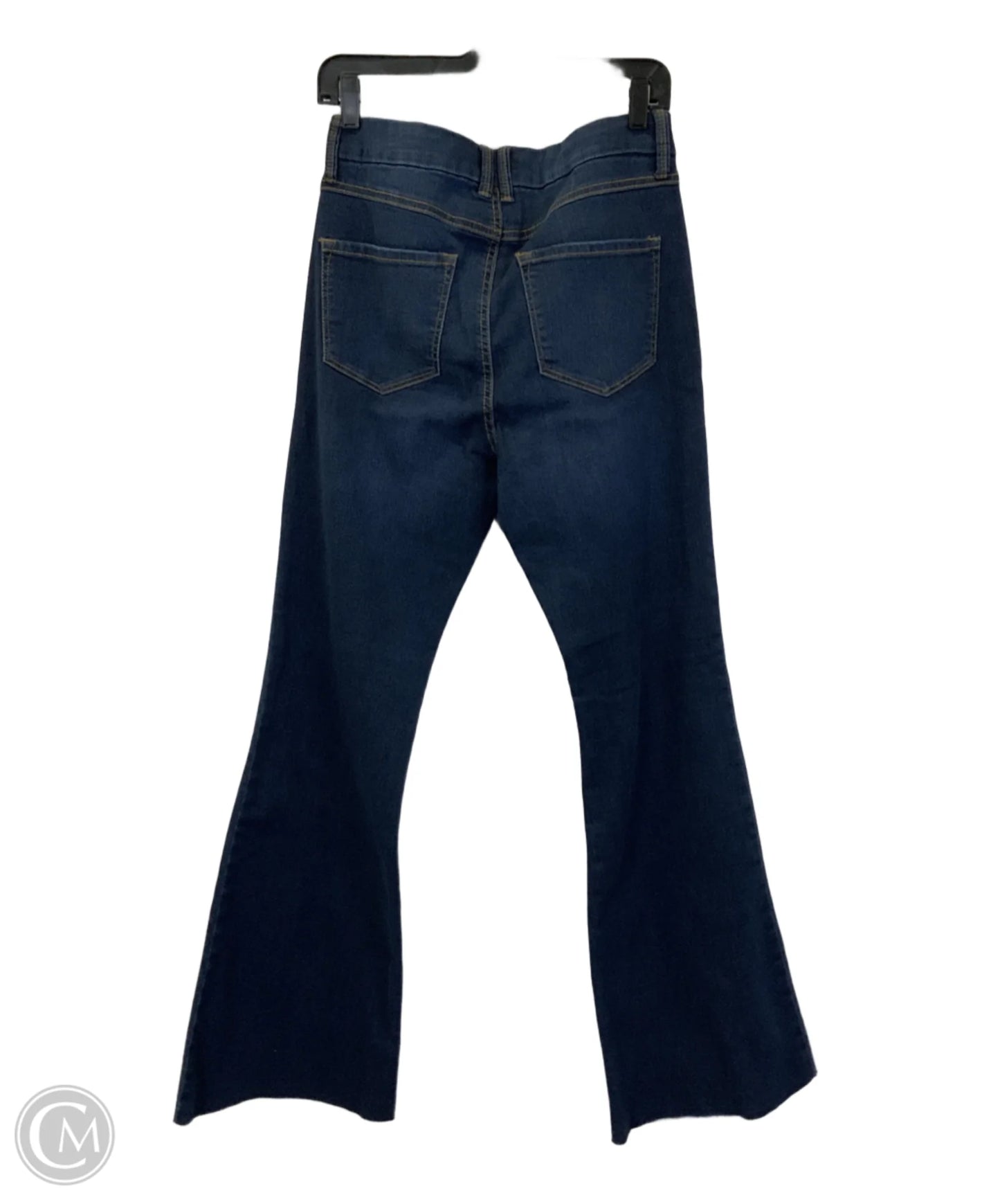 Jeans Flared By Clothes Mentor In Blue Denim, Size: 8