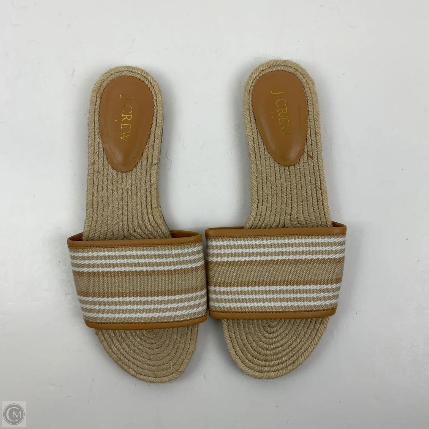 Sandals Flats By J. Crew In Tan, Size: 10