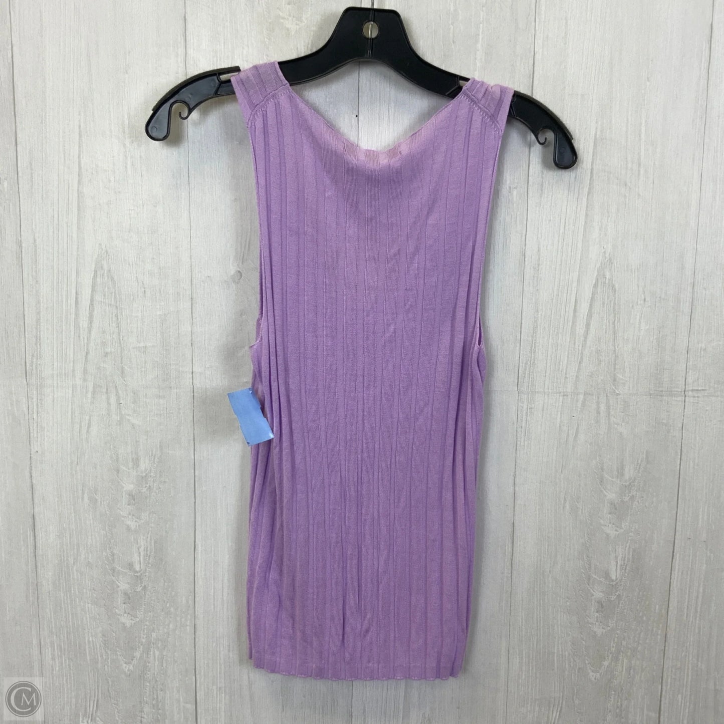 Top Sleeveless By Loft In Purple, Size: M