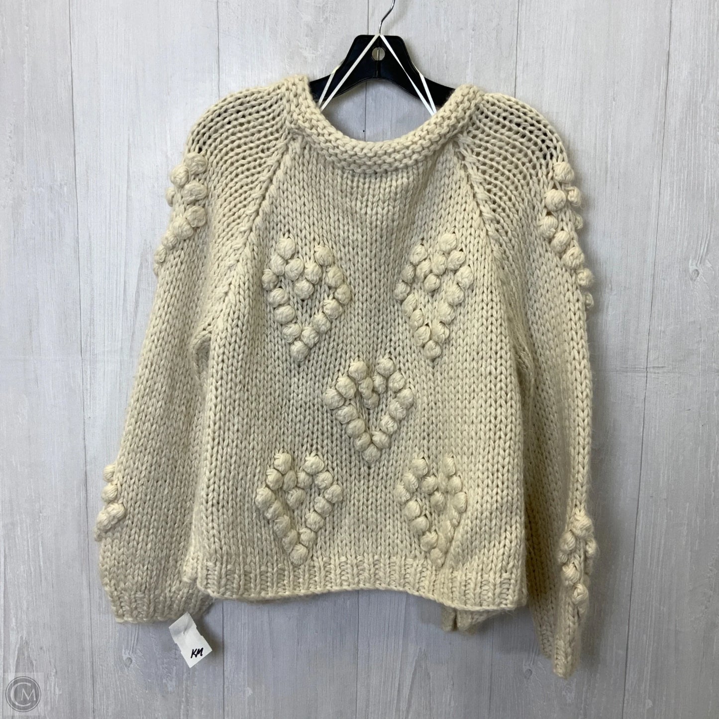 Cardigan By Clothes Mentor In Beige, Size: S