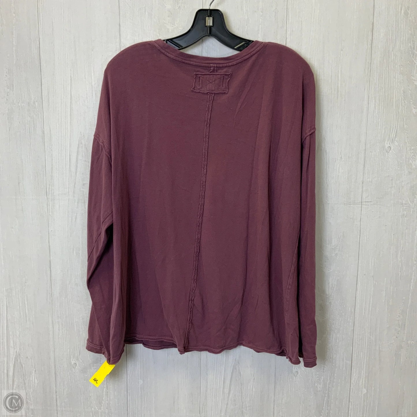 Top Long Sleeve Basic By We The Free In Purple, Size: M