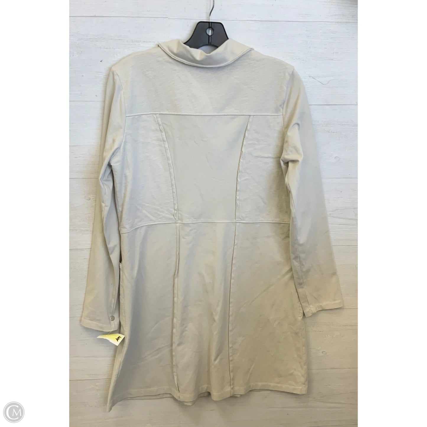 Jacket Shirt By Soft Surroundings In Beige, Size: Xs