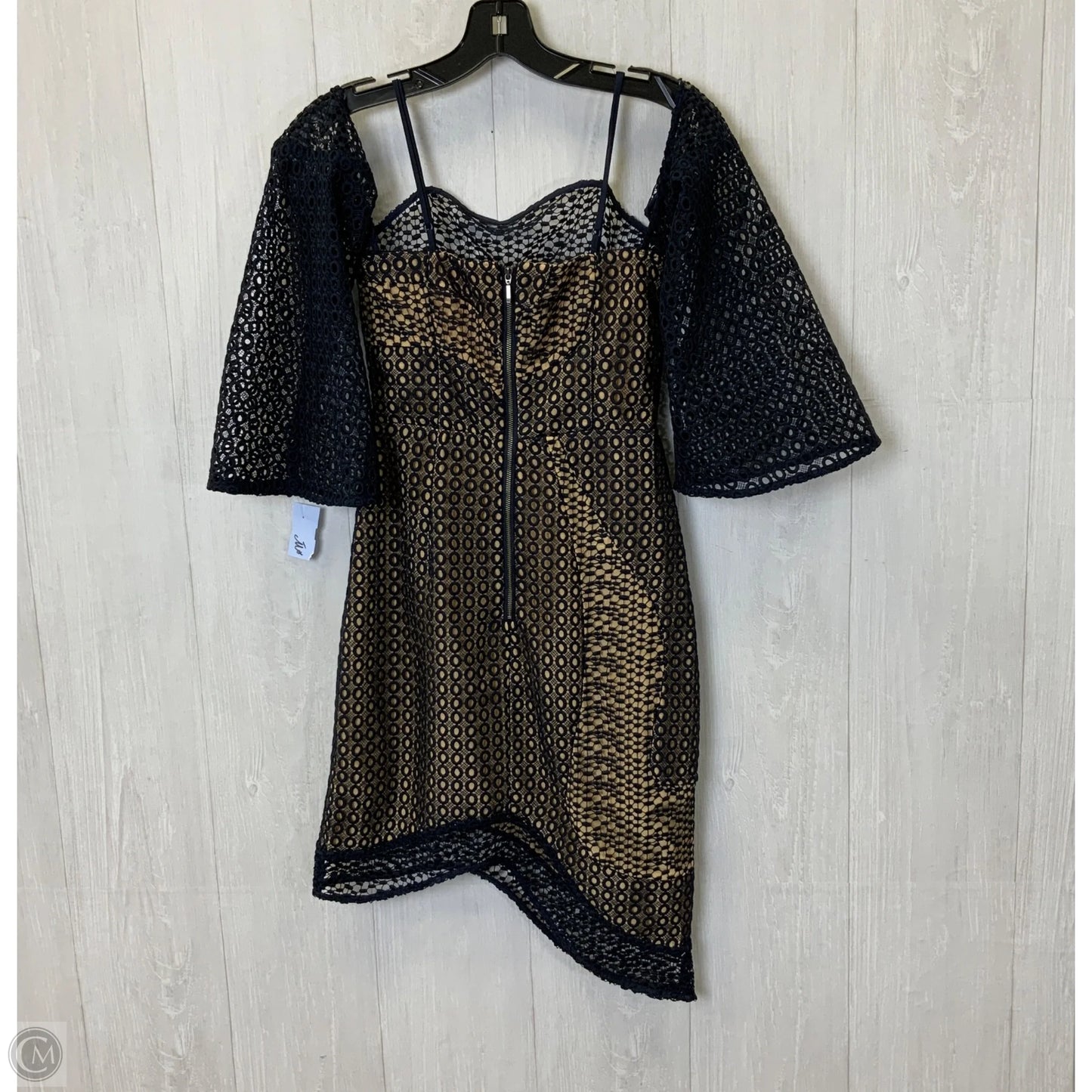 Dress Party Midi By Clothes Mentor In Navy, Size: Xs