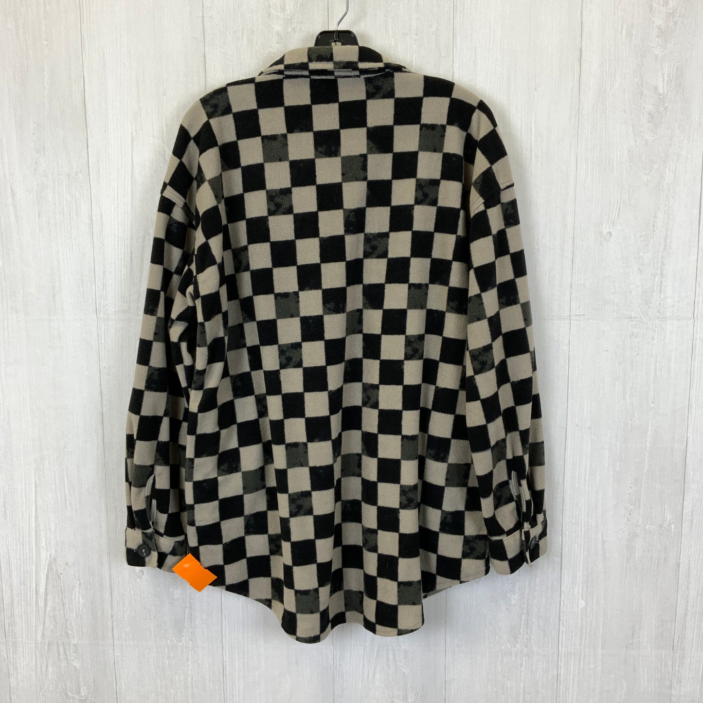 Jacket Shirt By Maurices In Black, Size: M