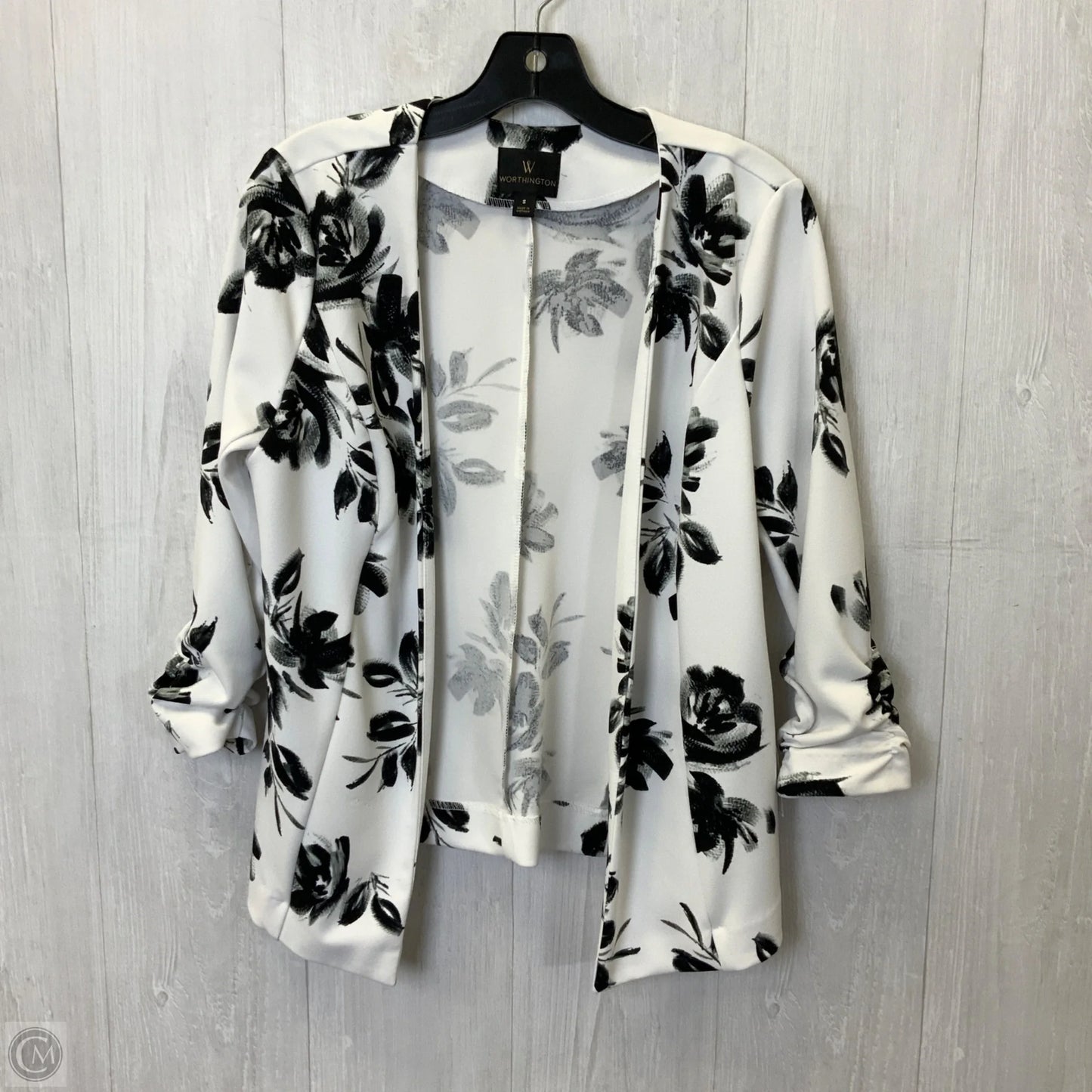 Blazer By Worthington In White, Size: S