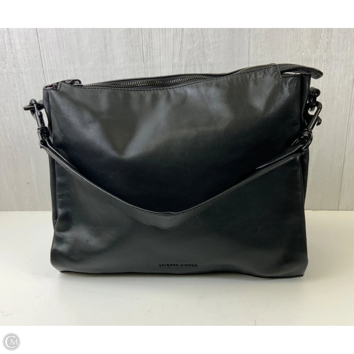 Handbag Leather By Etienne Aigner, Size: Large