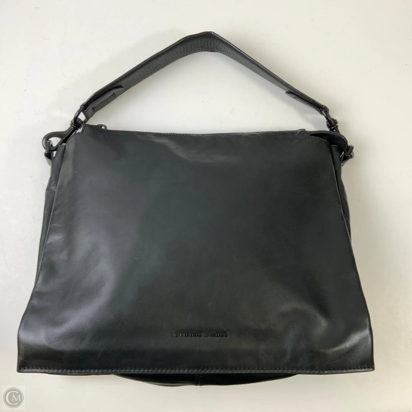 Handbag Leather By Etienne Aigner, Size: Large
