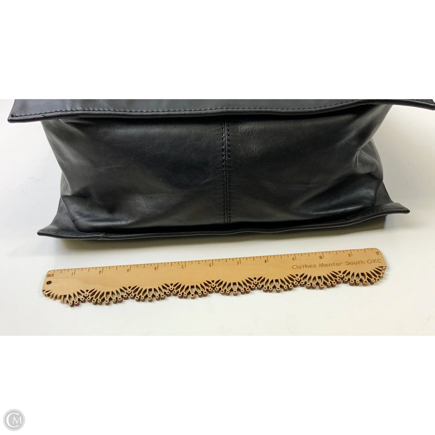 Handbag Leather By Etienne Aigner, Size: Large