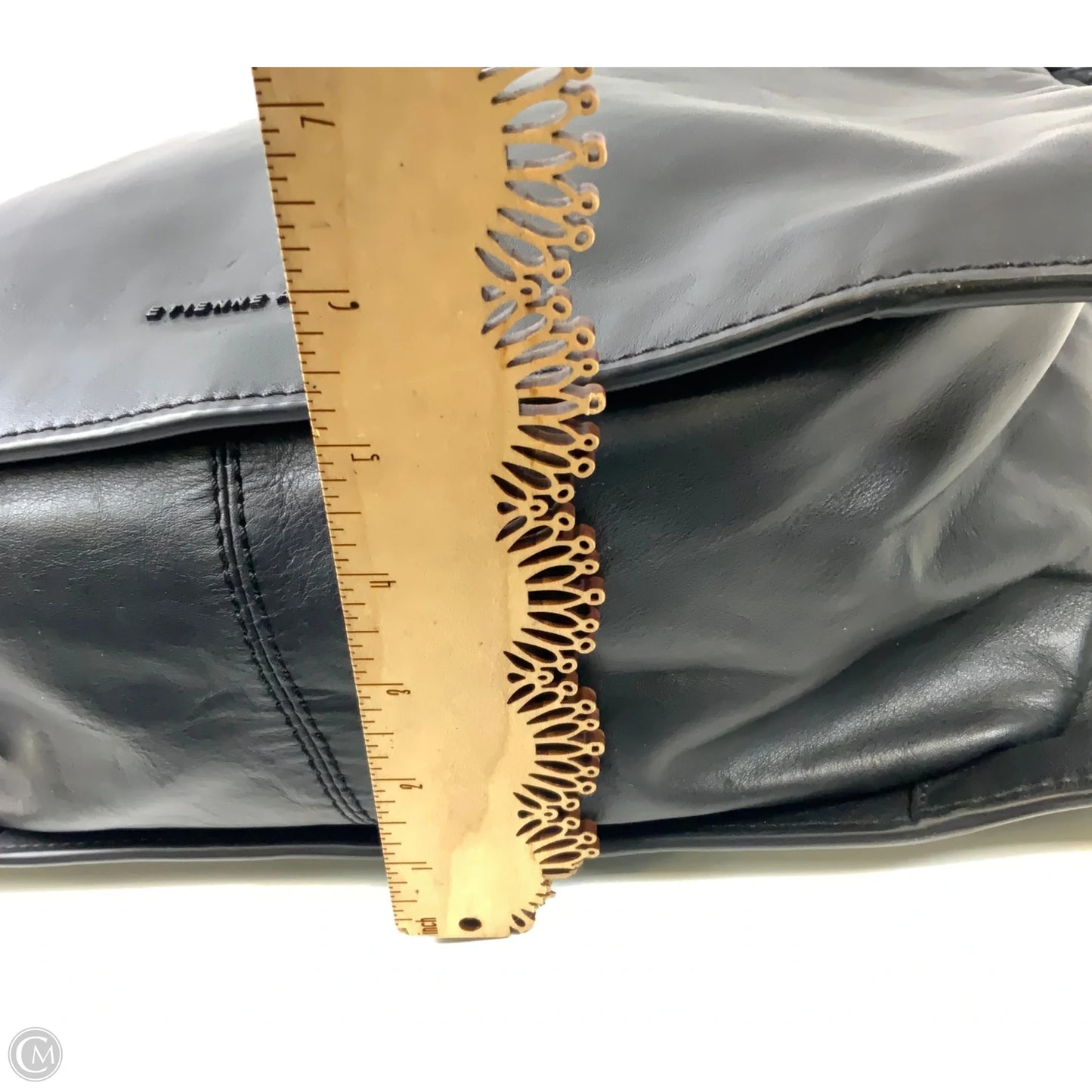 Handbag Leather By Etienne Aigner, Size: Large