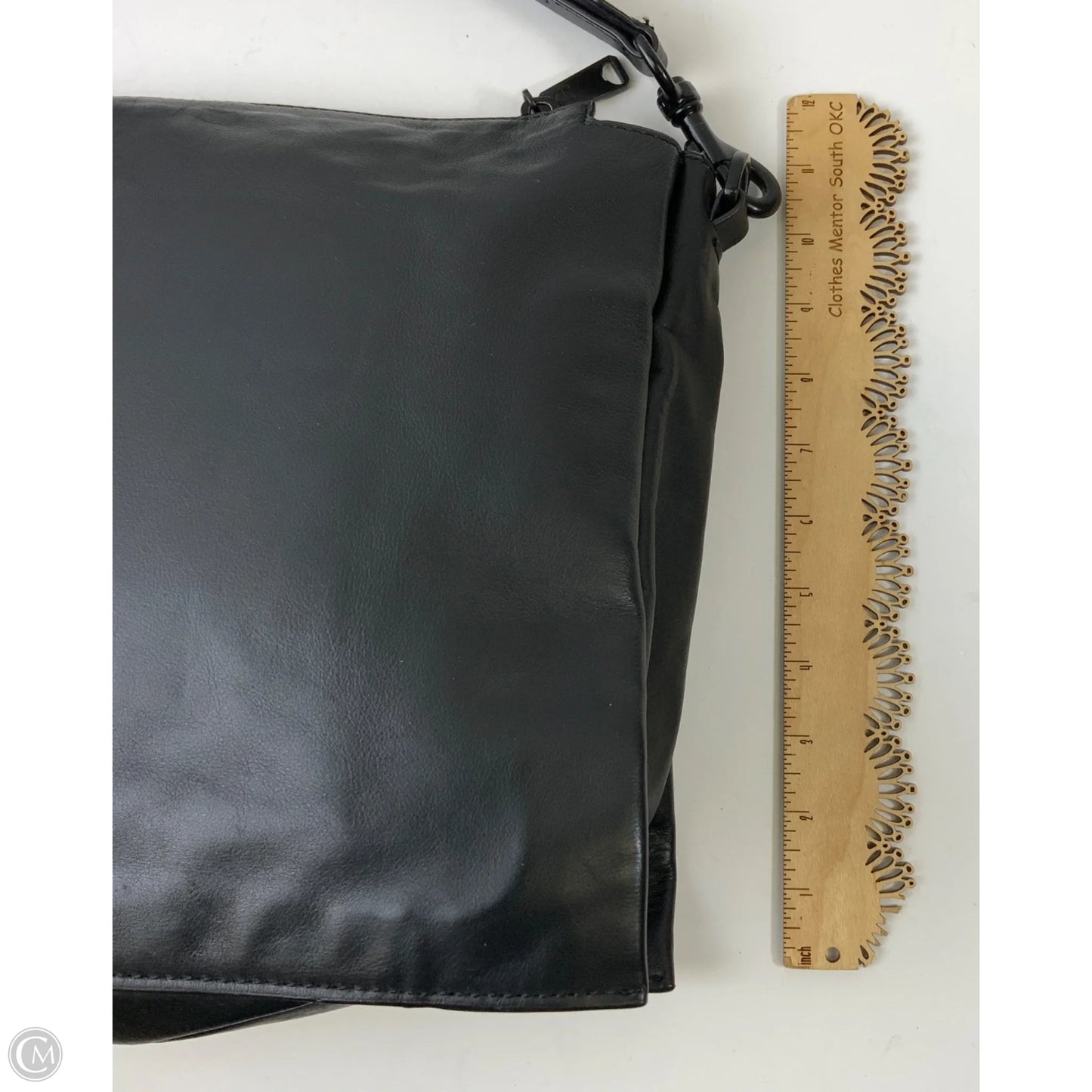 Handbag Leather By Etienne Aigner, Size: Large